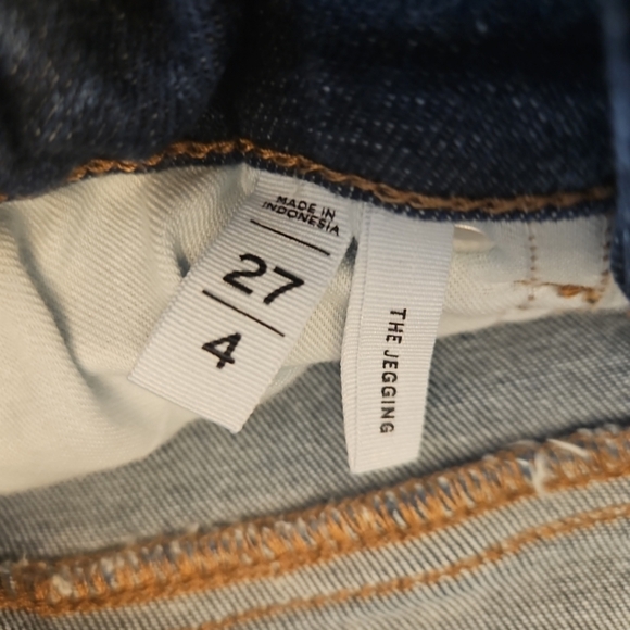 Made And Loved LOFT The Jegging Blue Denim Jeans Women's Sz 27/4 - Picture 3 of 6